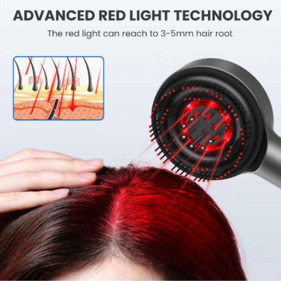 3MB Multi-Functional Oil & Massage Hair Growth Brush