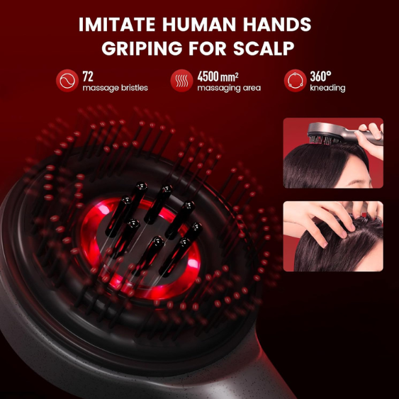 3MB Multi-Functional Oil & Massage Hair Growth Brush